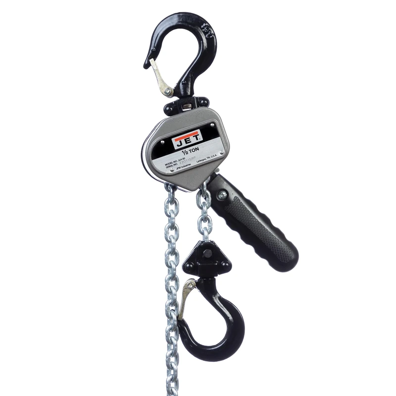 Jet® Lifting Systems JLH-50-15, JLH Series 1/2 Ton Lever Hoist, 15' Lift (181515)