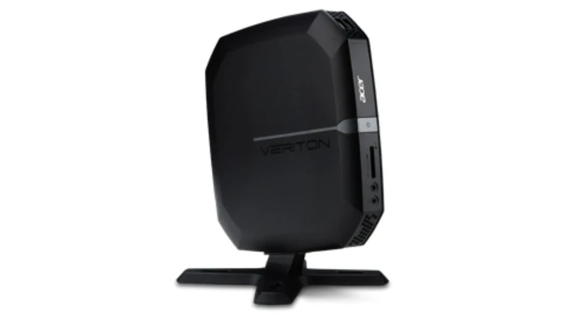 Veriton Acer N2620G NetTop PC (Intel Celeron 1.5GHz, 4GB RAM, 320GB HDD, LAN, WLAN, Bluetooth, Integrated Graphics, Windows 7 Pro 64-Bit)