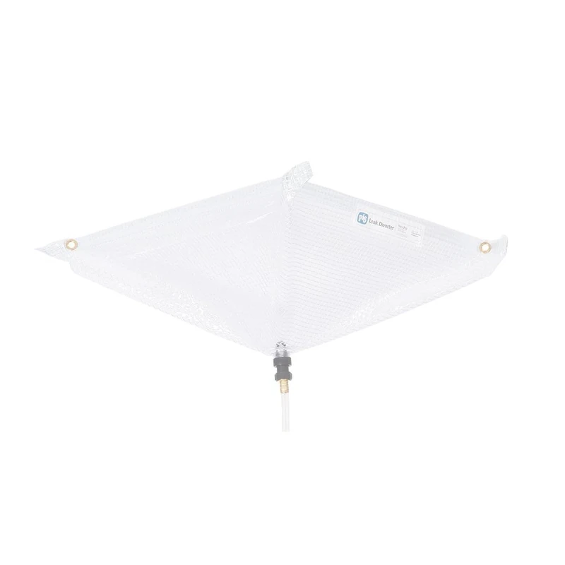 New Pig PIG Roof Leak Diverter Tarp – Clear Polyethylene, 76cm x 76cm, Clear, Diverts Leaks Safely Away from Floors & Equipment