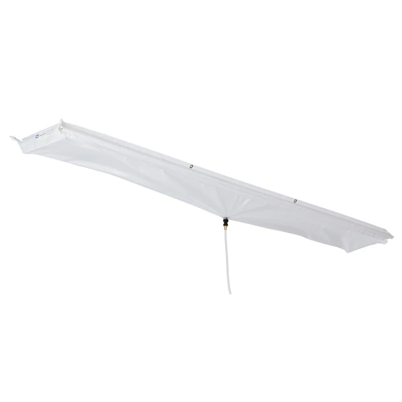 New Pig PIG Roof Leak Diverter Tarp – Clear Polyethylene, 305cm x 41cm, Transparent, Diverts Leaks Safely Away from Floors & Equipment