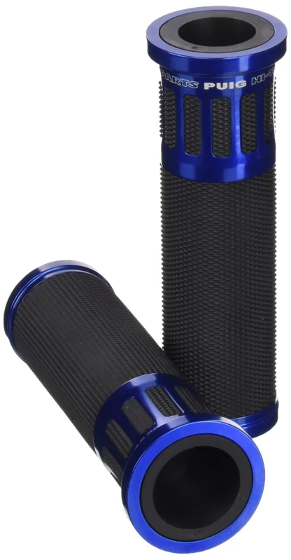 Puig 5879A Grips Racing Set, Blue, 119 mm