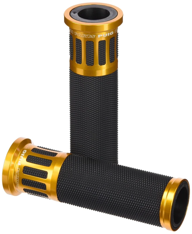 Puig 5879O Grips Racing Set, Gold, 119 mm