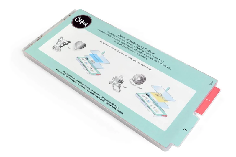 Sizzix Accessory Multipurpose Platform Extended - Adjustable Hinged Tabs & Big Shot Compatible, Versatile Support