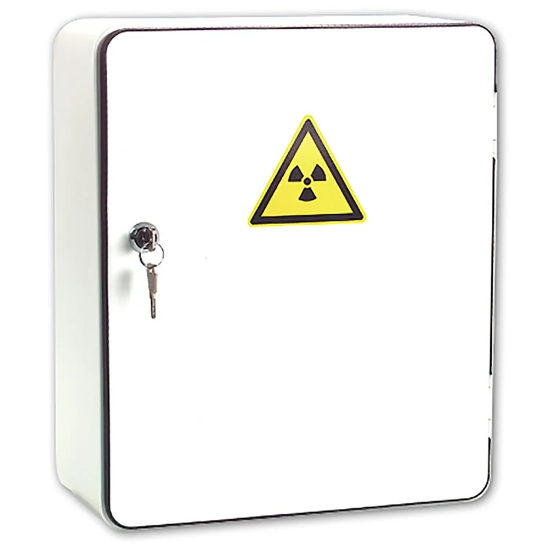 3B Scientific U8483219 Steel Cabinet for Radioactive Microscope Slides