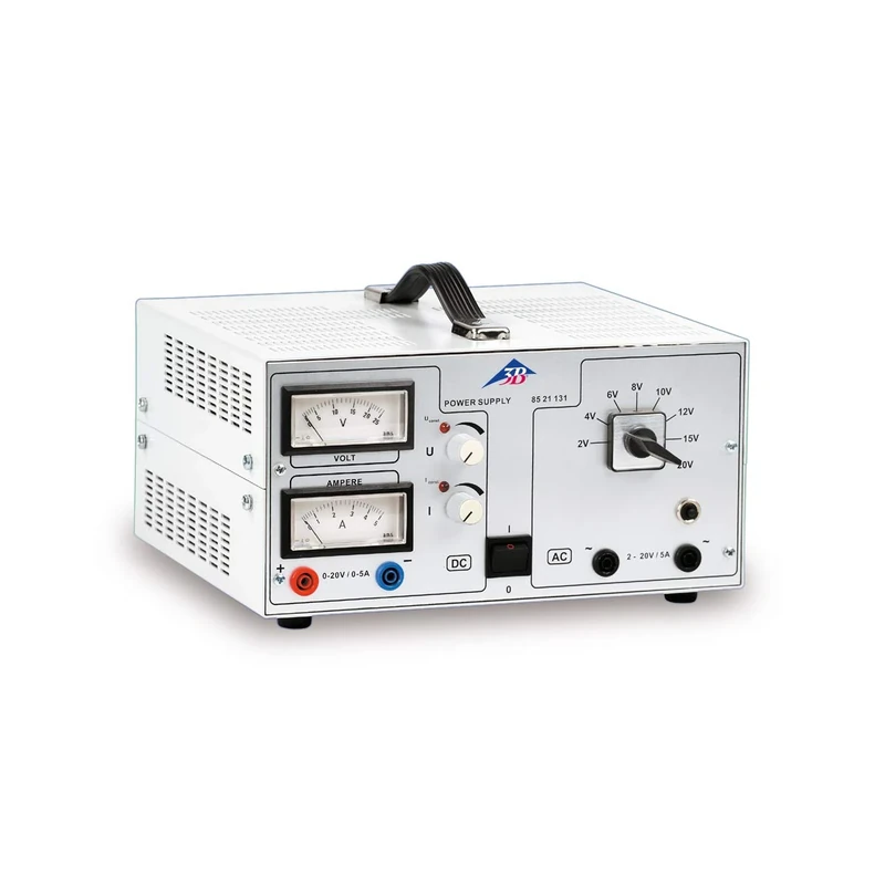 3B Scientific U8521131-230 AC/DC Power Supply, 0V-20V, 0 A-5 A, 230V, 50 Hz/60 Hz