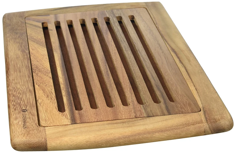 Zassenhaus 55405 Breadboard - Acacia Wood - 42 x 28 x 2 cm, Brown