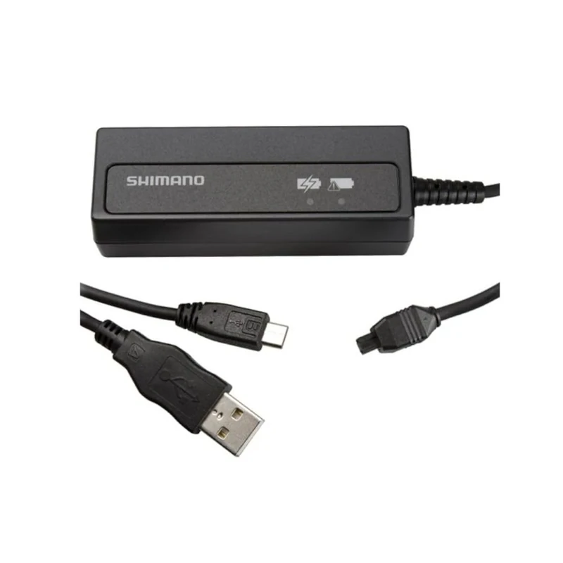 Shimano Cycling SMBCR2 SM-BCR2 Di2 Internal Battery Charger Direct to SM-EW90 Junction, Black, UNI