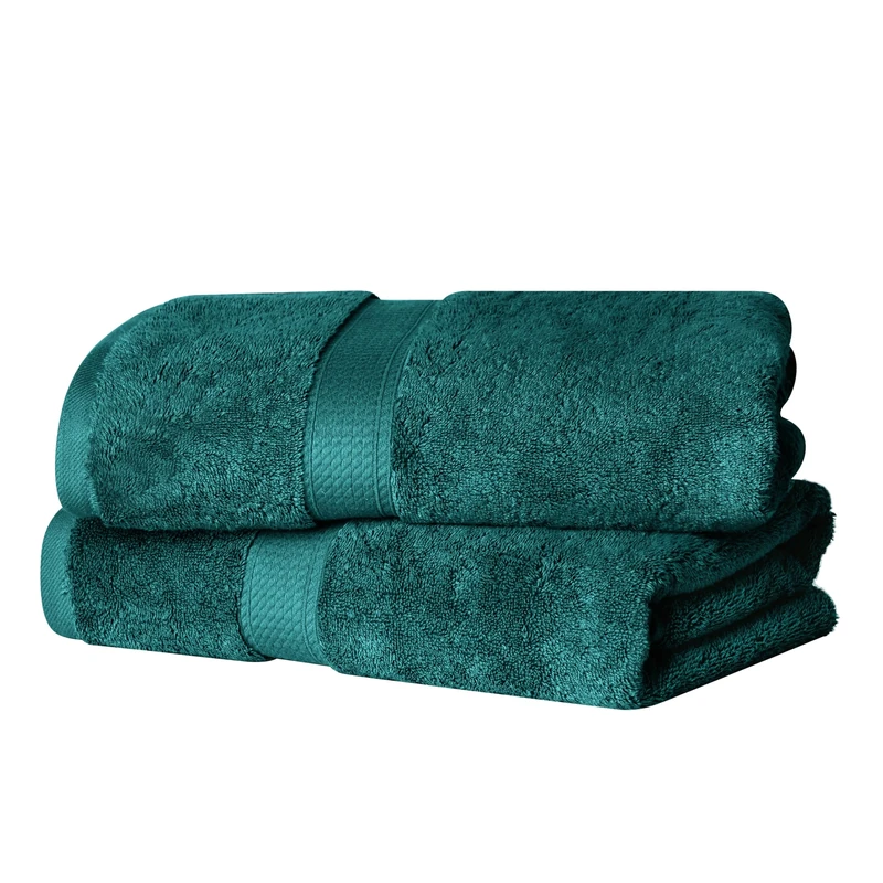 Home City, 100% Cotton, Towel Set, Teal - Towel