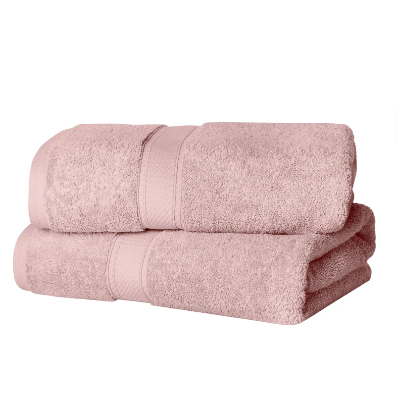 Home City, 100% Cotton, Towel Set, Tea Rose - Towel