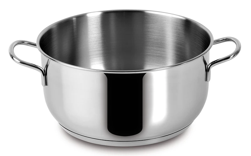 Lagostina Every Casserole with 2 Handles, Stainless Steel 24 Cm steel