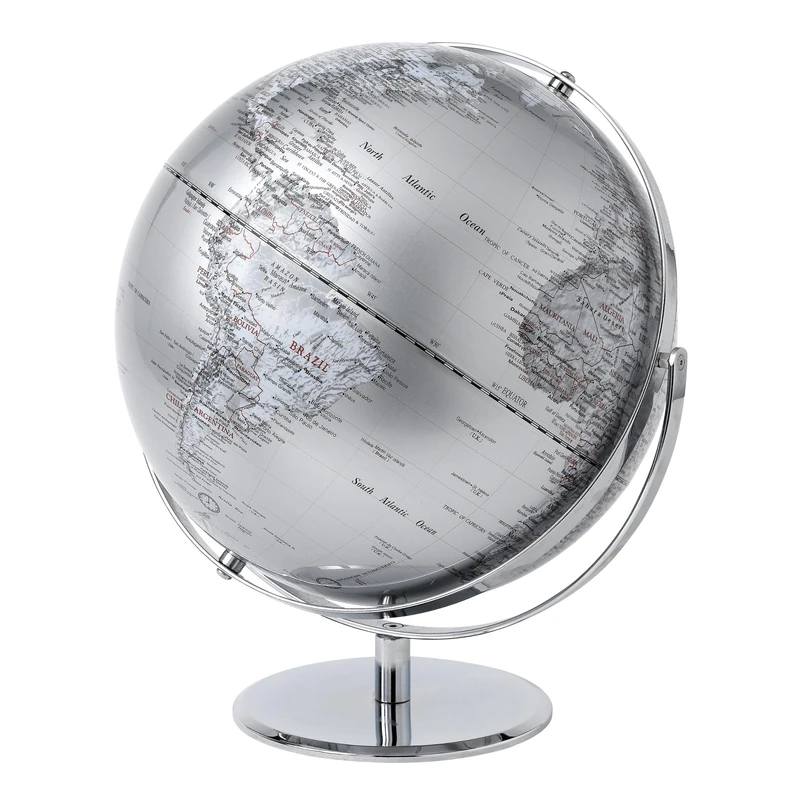 Globe Collection 43 cm Globe - Silver