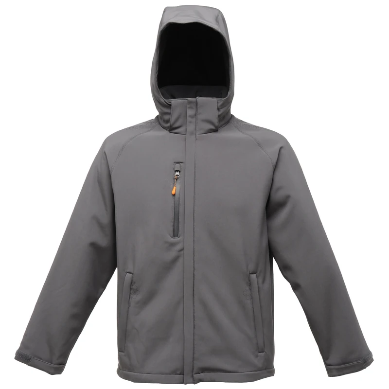Regatta Men's X-Pro Repeller Lined Hooded Softshell Jacket, Grey (Seal Grey), XXX-Large (Manufacturer Size:XXXL)