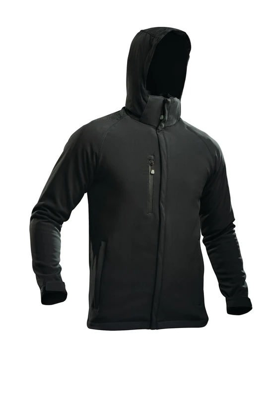 Regatta Men's X-Pro Repeller Lined Hooded Softshell Jacket, Black (Black), X-Large (Manufacturer Size:XL)