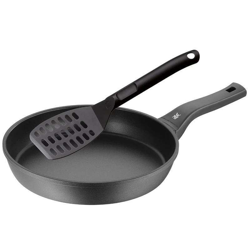 WMF Coated Permadur Premium with Flame Protection Frying Pan, Black, 28 cm