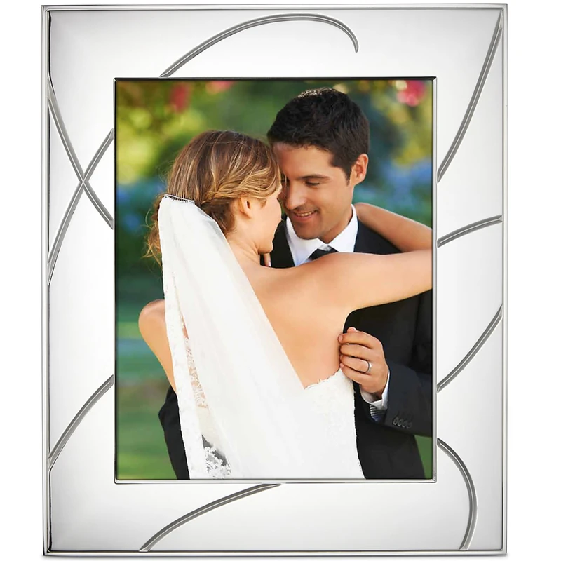 Lenox Bridal Adorn Frame, 8 by 10-Inch, Metallic - Image 1