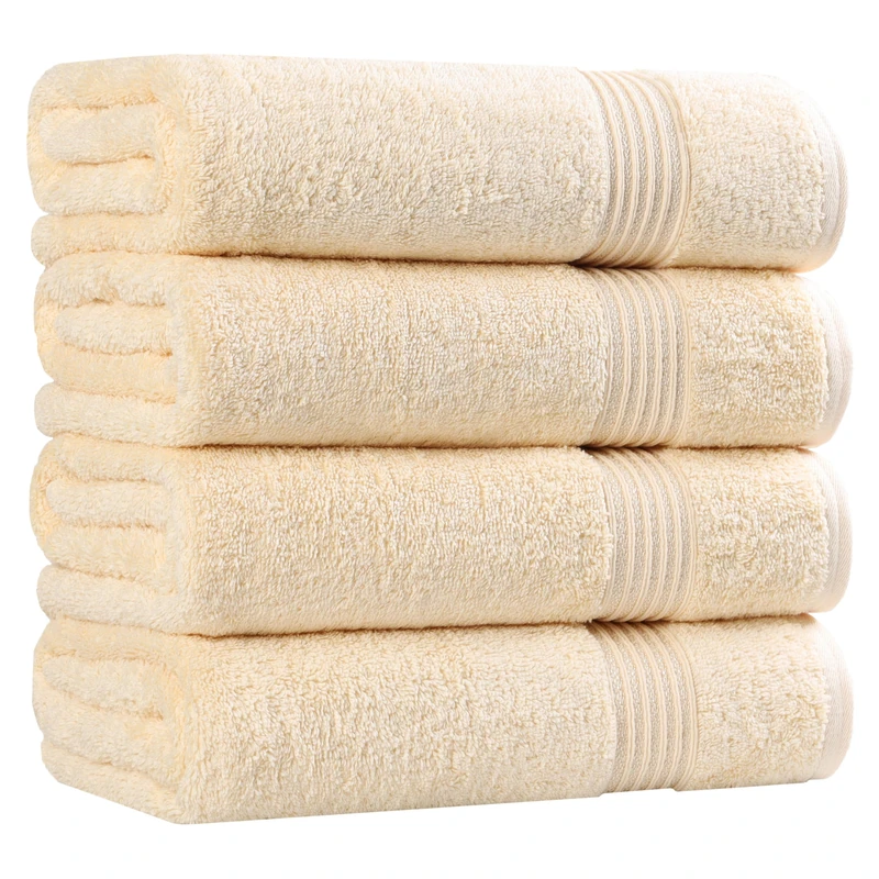 Home City, 100% Cotton, Towel Set, Canary - Towel
