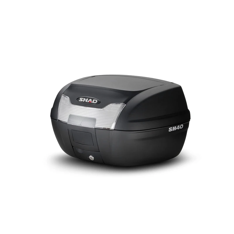 SHAD D0B40100 Top Case, Black, 40 Liter