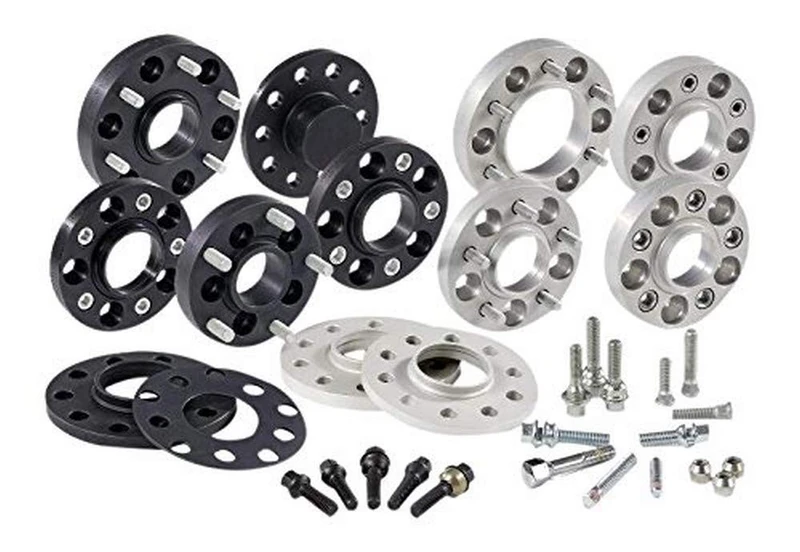 H&R DRS-System Wheel spacer set 10mm per axle - Bolt pattern 4x114,3 - Hub 66,2mm - Bolt size M12x1,25 - compatible with Nissan 200SX S13