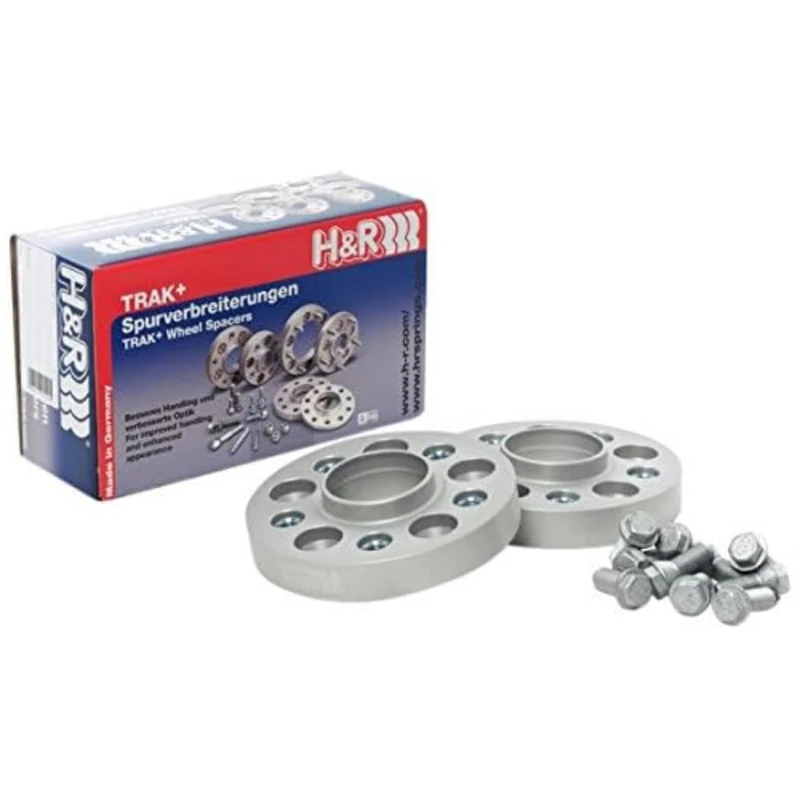 H&R DRA-System Wheel spacer set 40mm per axle - Bolt pattern 4x130 - Hub 78,6mm - Bolt size M14x1,5 - compatible with Volkswagen
