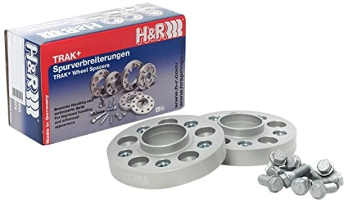 H&R DRA-System Wheel spacer set 50mm per axle - Bolt pattern 5x108 - Hub 58,0mm - Bolt size M12x1,25 - compatible with Alfa Romeo/Lancia