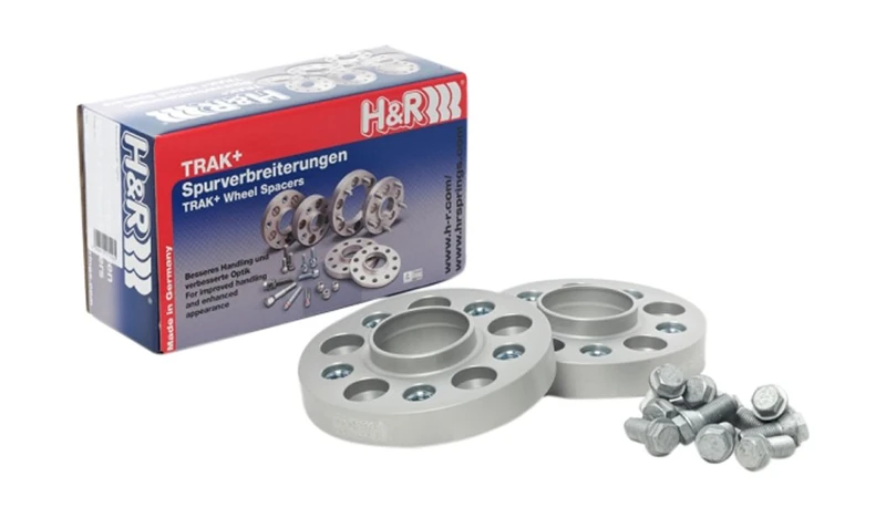 H&R DRA-System Wheel spacer set 90mm per axle - Bolt pattern 5x120 - Hub 72,5mm - Bolt size M12x1,5 - compatible with BMW