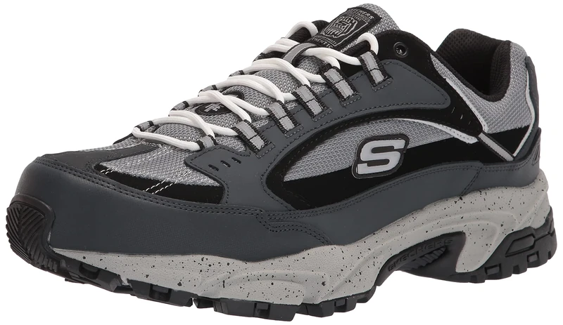 Skechers Men's Stamina Nuovo, Navy/Black, 14 UK Wide