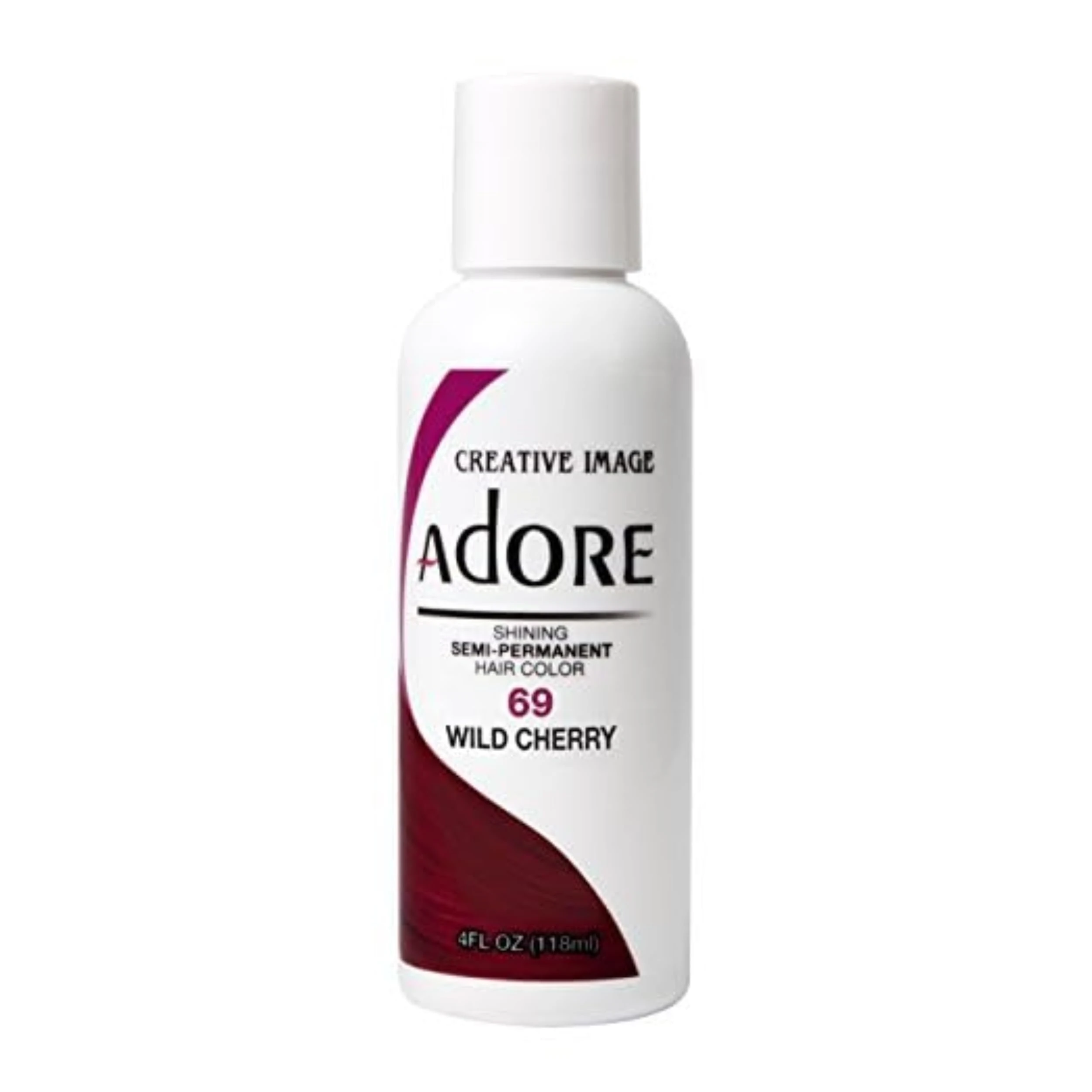 Adore Shining Semi Permanent Hair Colour, 69 Wild Cherry