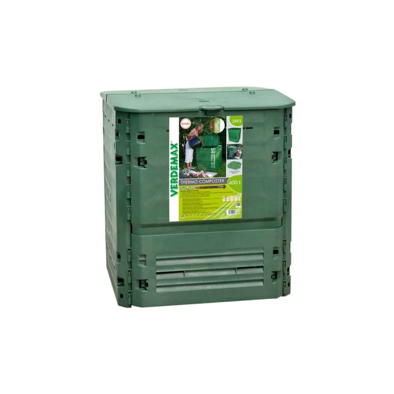 Verdemax 2893 400 Litre 74 x 74 x 84 cm Thermo King Composter