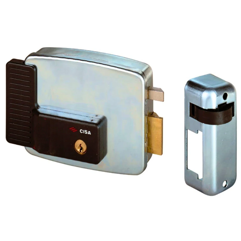 CISA Electric Lock, 12 V, Galvanised, Silver, 11721501, 12 voltsV