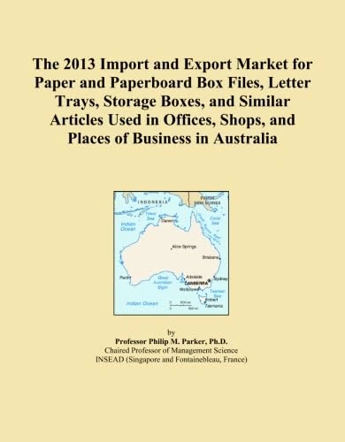 The 2013 Import and Export Market for Paper and Paperboard Box Files, Letter Trays, Storage Boxes, and Similar Articles Used in Offices, Shops, and Places of Business in Australia