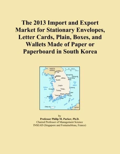 The 2013 Import and Export Market for Stationary Envelopes, Letter Cards, Plain, Boxes, and Wallets Made of Paper or Paperboard in South Korea