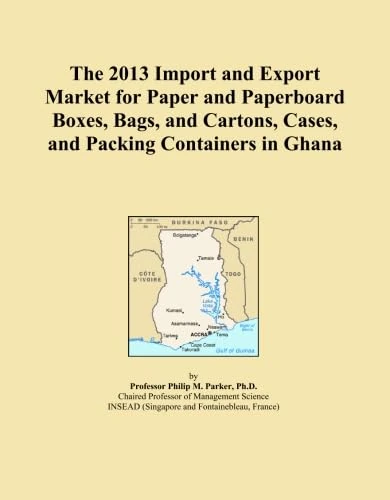The 2013 Import and Export Market for Paper and Paperboard Boxes, Bags, and Cartons, Cases, and Packing Containers in Ghana