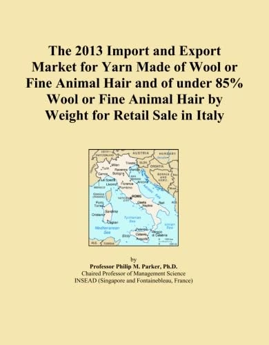 The 2013 Import and Export Market for Yarn Made of Wool or Fine Animal Hair and of under 85% Wool or Fine Animal Hair by Weight for Retail Sale in Italy