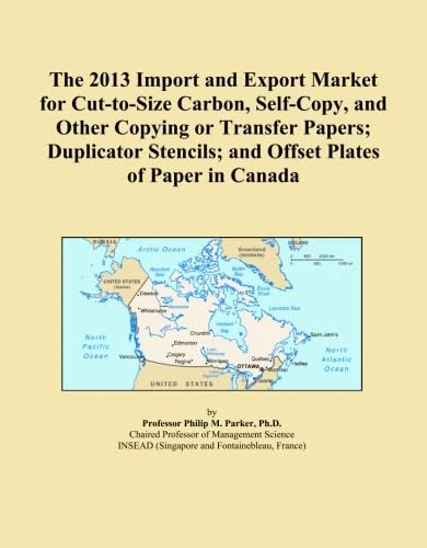 2013 Import Export Market Cut-to-Size Carbon Papers Canada
