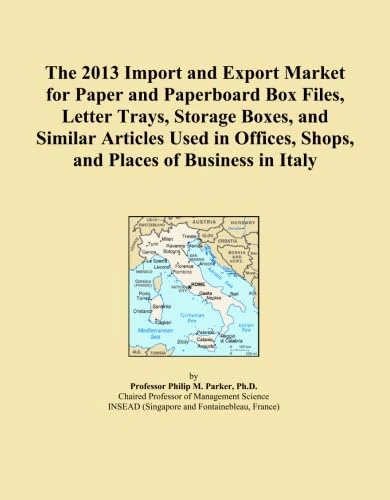 The 2013 Import and Export Market for Paper and Paperboard Box Files, Letter Trays, Storage Boxes, and Similar Articles Used in Offices, Shops, and Places of Business in Italy