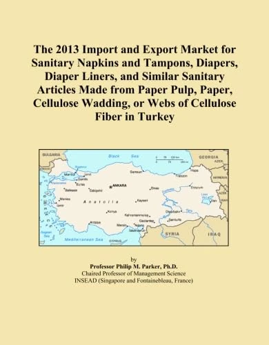 The 2013 Import and Export Market for Sanitary Napkins and Tampons, Diapers, Diaper Liners, and Similar Sanitary Articles Made from Paper Pulp, Paper, ... Wadding, or Webs of Cellulose Fiber in Turkey