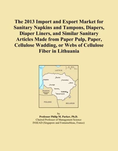 The 2013 Import and Export Market for Sanitary Napkins and Tampons, Diapers, Diaper Liners, and Similar Sanitary Articles Made from Paper Pulp, Paper, ... or Webs of Cellulose Fiber in Lithuania