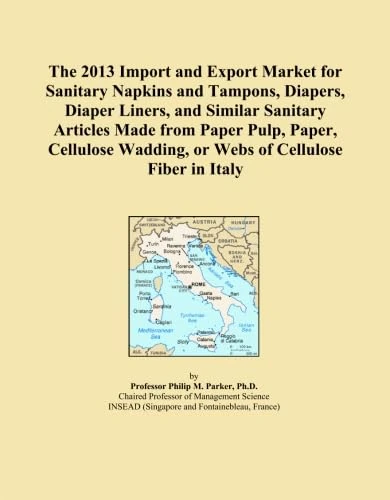The 2013 Import and Export Market for Sanitary Napkins and Tampons, Diapers, Diaper Liners, and Similar Sanitary Articles Made from Paper Pulp, Paper, ... Wadding, or Webs of Cellulose Fiber in Italy
