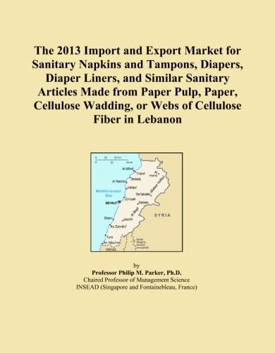 The 2013 Import and Export Market for Sanitary Napkins and Tampons, Diapers, Diaper Liners, and Similar Sanitary Articles Made from Paper Pulp, Paper, ... or Webs of Cellulose Fiber in Lebanon