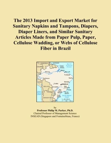 The 2013 Import and Export Market for Sanitary Napkins and Tampons, Diapers, Diaper Liners, and Similar Sanitary Articles Made from Paper Pulp, Paper, ... Wadding, or Webs of Cellulose Fiber in Brazil