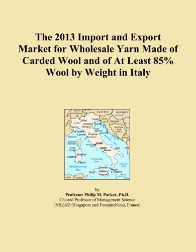 The 2013 Import and Export Market for Wholesale Yarn Made of Carded Wool and of At Least 85% Wool by Weight in Italy