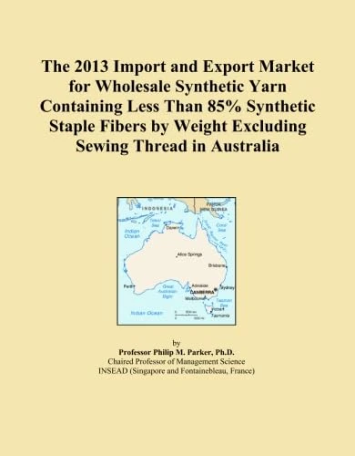 The 2013 Import and Export Market for Wholesale Synthetic Yarn Containing Less Than 85% Synthetic Staple Fibers by Weight Excluding Sewing Thread in Australia