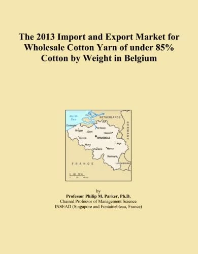 The 2013 Import and Export Market for Wholesale Cotton Yarn of under 85% Cotton by Weight in Belgium