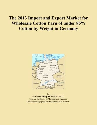 The 2013 Import and Export Market for Wholesale Cotton Yarn of under 85% Cotton by Weight in Germany