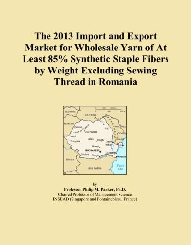 The 2013 Import and Export Market for Wholesale Yarn of At Least 85% Synthetic Staple Fibers by Weight Excluding Sewing Thread in Romania