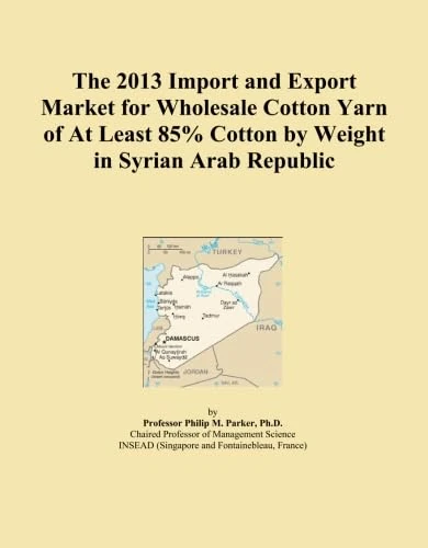 The 2013 Import and Export Market for Wholesale Cotton Yarn of At Least 85% Cotton by Weight in Syrian Arab Republic