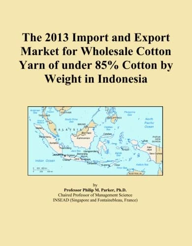 The 2013 Import and Export Market for Wholesale Cotton Yarn of under 85% Cotton by Weight in Indonesia