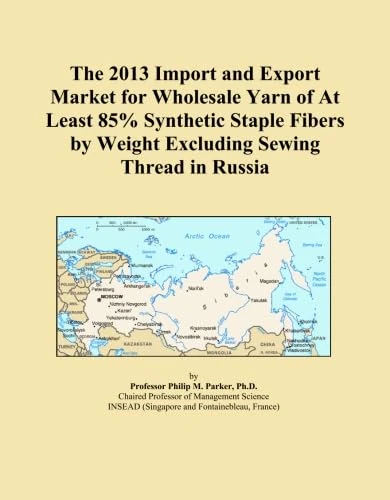 The 2013 Import and Export Market for Wholesale Yarn of At Least 85% Synthetic Staple Fibers by Weight Excluding Sewing Thread in Russia