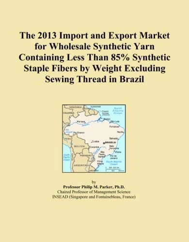 The 2013 Import and Export Market for Wholesale Synthetic Yarn Containing Less Than 85% Synthetic Staple Fibers by Weight Excluding Sewing Thread in Brazil