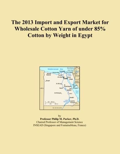 The 2013 Import and Export Market for Wholesale Cotton Yarn of under 85% Cotton by Weight in Egypt